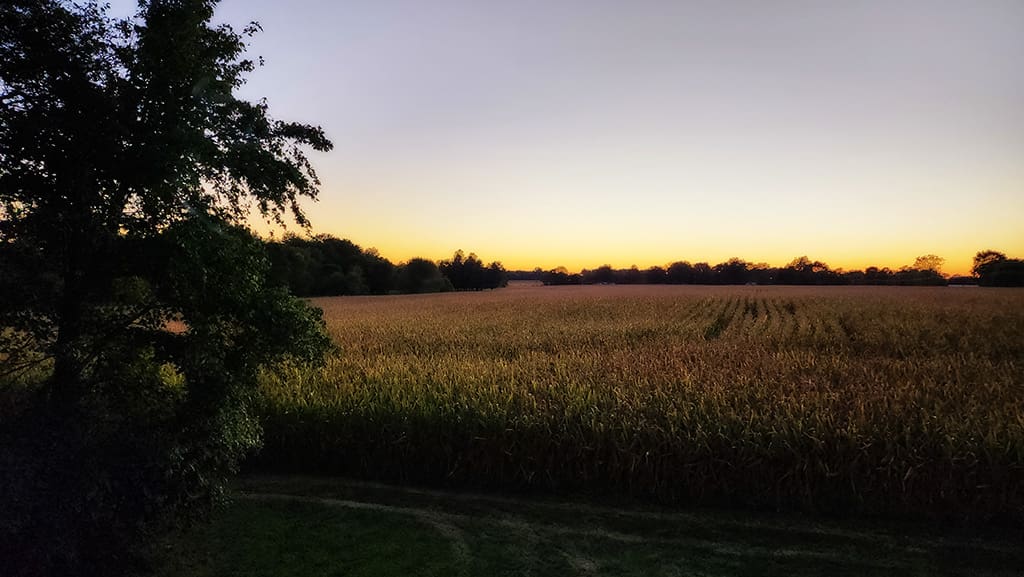 Indiana sunset