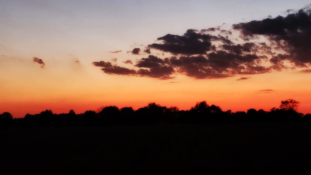 Indiana sunset